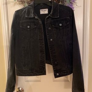 Black Jean Jacket